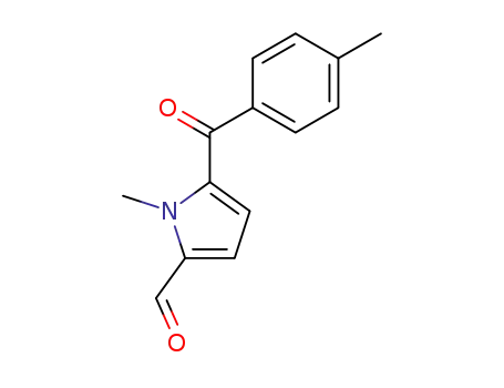 1-metil-5-p-metilbenzoil-1H-pirrolo-2-carbossialdeide