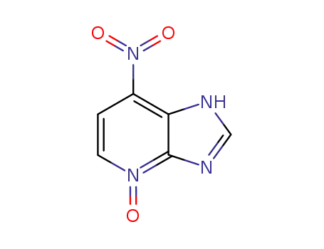 Molecular Structure of 14432-11-2 (3H-Imidazo[4,5-b]pyridine, 7-nitro-, 4-oxide)