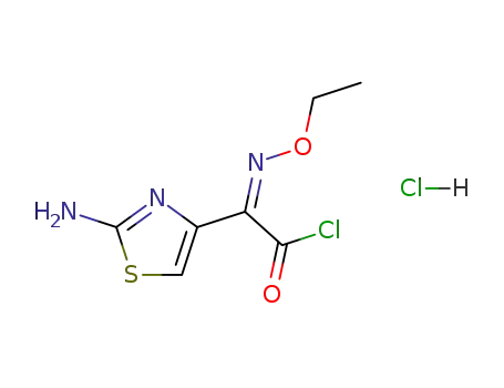 (2-Amino-thiazol-4-yl)-[(Z)-ethoxyimino]-acetyl chloride; hydrochloride