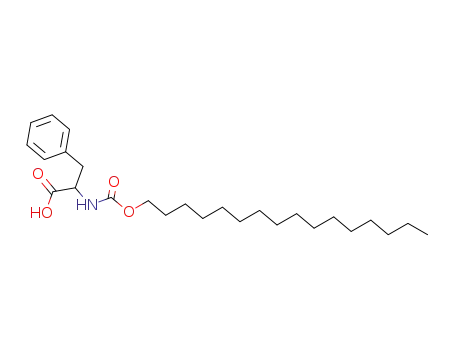 2-Hexadecyloxycarbonylamino-3-phenyl-propionic acid