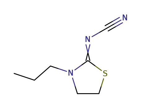 3-Propyl-thiazolidin-(2E)-ylidene-cyanamide