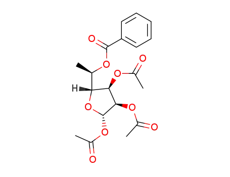 1,2,3-tri-O-acetyl-5-O-benzoyl-5-(R)-C-methyl-β-D-ribofuranose