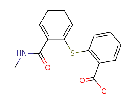 2-<2-(N-methylcarbamoyl)phenylthio>benzoic acid