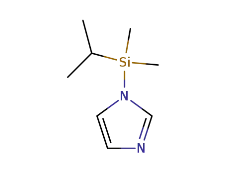 Molecular Structure of 81452-04-2 (DIMETHYLISOPROPYLSILYLIMIDAZOLE)