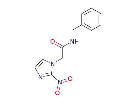Molecular Structure of 22994-85-0 (N-BENZYL-2-NITRO-1 H-IMIDAZOLE-1-ACETAMIDE)