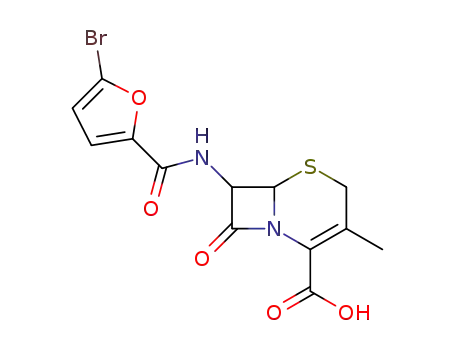 7-[(5-Bromo-furan-2-carbonyl)-amino]-3-methyl-8-oxo-5-thia-1-aza-bicyclo[4.2.0]oct-2-ene-2-carboxylic acid