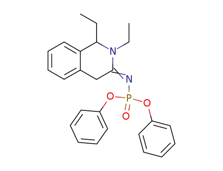 [1,2-Diethyl-1,4-dihydro-2H-isoquinolin-(3E)-ylidene]-phosphoramidic acid diphenyl ester