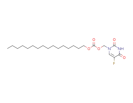 (5-fluoro-2,4-dioxo-3,4-dihydropyrimidine-1(2H)-yl)methyl hexadecyl carbonate