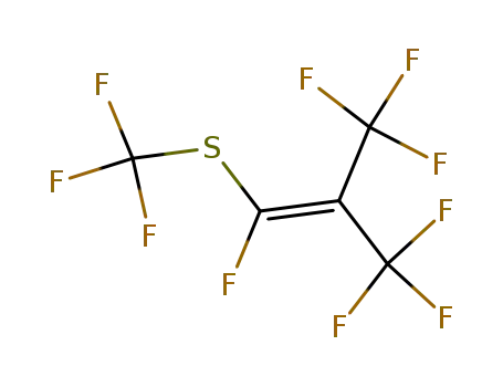 1-(trifluoromethylthio)-perfluoro-2-(trifluoromethyl)-propene