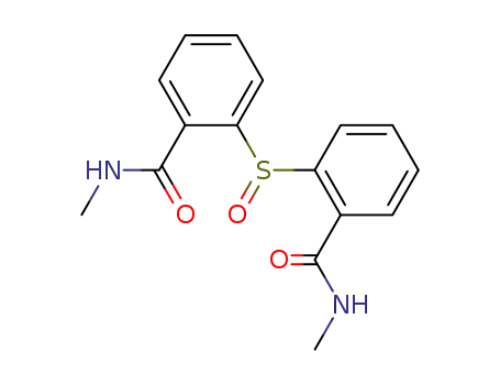 bis[2-(N-methylcarbamoyl)phenyl] sulfoxide