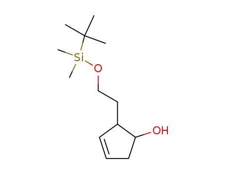 2-[2-(tert-Butyl-dimethyl-silanyloxy)-ethyl]-cyclopent-3-enol