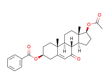 17β-acetoxy-3β-benzoyloxy-5-androsten-7-one