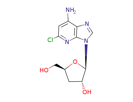 7-amino-5-chloro-3-(3-deoxy-β-D-ribofuranosyl)-3H-imidazo[4,5-b]pyridine