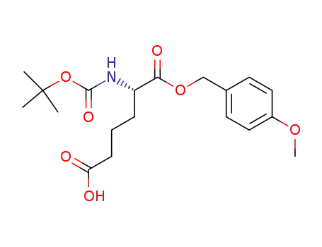 N-tert-butyloxycarbonyl-L-α-aminoadipic acid α-p-methoxybenzyl ester