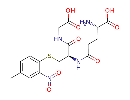 2-amino-4-[1-(carboxymethyl-carbamoyl)-2-(4-methyl-2-nitro-phenylsulfanyl)-ethylcarbamoyl]-butyric acid