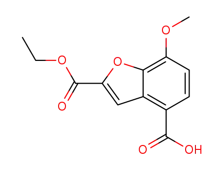 2-Ethoxycarbonyl-7-methoxybenzofuran-4-carboxylic acid