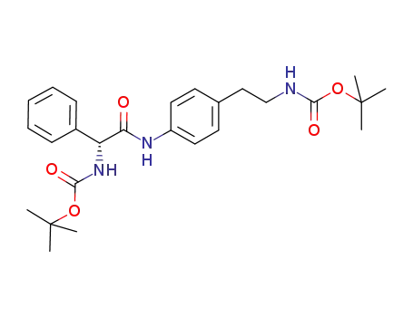 (R)-[4-(2-tert-butoxycarbonylaminoethyl)phenylcarbamoyl]phenyl-methylcarbamic acid tert-butyl ester