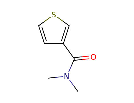 Molecular Structure of 59906-37-5 (N,N-dimethylthiophene-3-carboxamide)
