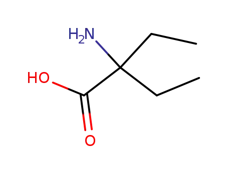 Molecular Structure of 2566-29-2 (3-AMINOPENTANE-3-CARBOXYLIC ACID)