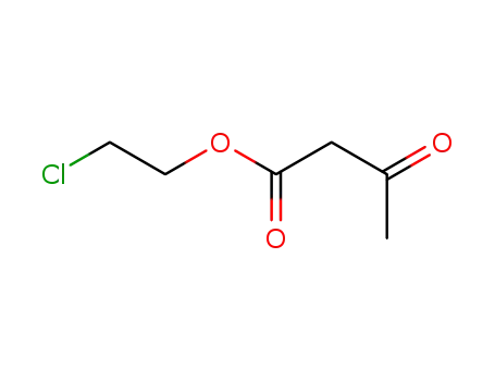 Molecular Structure of 54527-68-3 (3-Oxobutyric acid 2-chloroethyl ester)
