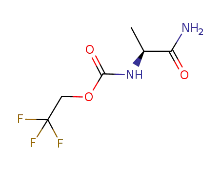N-(2,2,2-trifluoroethoxycarbonyl)-L-alaninamide