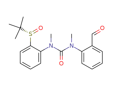 1-(2-(tert-butylsulfinyl)phenyl)-3-(2-formylphenyl)-1,3-dimethylurea