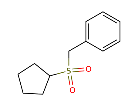 Molecular Structure of 14633-48-8 ([(cyclopentylsulfonyl)methyl]benzene)