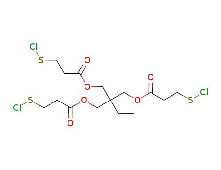 trimethylolpropane tris(3-sulfenylchloropropionate)