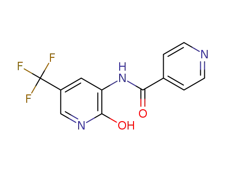 N-[2-hydroxy-5-(trifluoromethyl)pyridin-3-yl]isonicotinamide