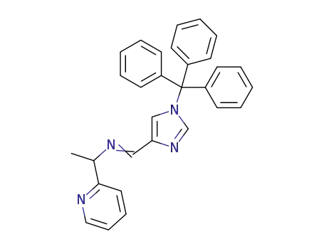 1-(pyridin-2-yl)-N-((1-trityl-1H-imidazol-4-yl)methylene)ethanamine