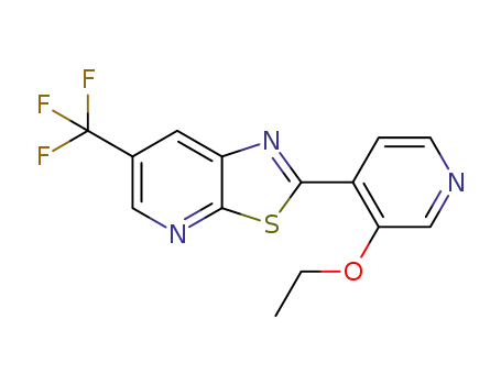2-(3-ethoxypyridin-4-yl)-6-(trifluoromethyl)thiazolo[5,4-b]pyridine