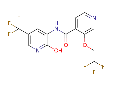 N-(2-hydroxy-5-trifluoromethylpyridin-3-yl)-3-(2,2,2-trifluoroethoxy)-isonicotinamide