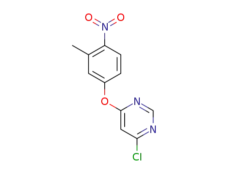 4-chloro-6-(3-methyl-4-nitrophenoxy)pyrimidine