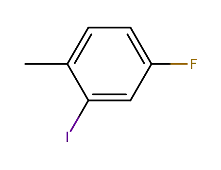 Molecular Structure of 13194-67-7 (4-Fluoro-2-iodotoluene)