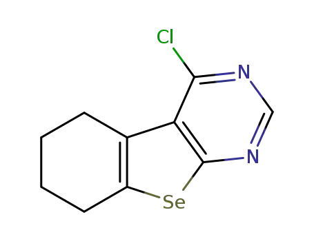 4-chloro-5,6,7,8-tetrahydrobenzo[1,2-b]pyrimidino[5,4-d]selenophene