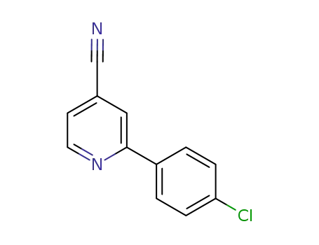 2-(4-chlorophenyl)isonicotinonitrile