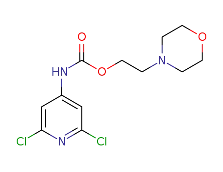 2-(morpholin-4-yl)ethyl (2,6-dichloropyridin-4-yl)carbamate
