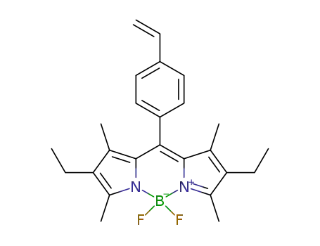 2,6-diethyl-4,4-difluoro-8-(4-(methacryloyloxy)phenyl)-1,3,5,7-tetramethyl-4-bora-3a,4a-diaza-s-indacene