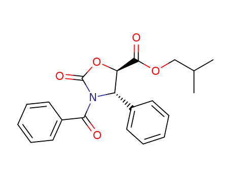 isobutyl (4S,5R)-3-benzoyl-4-phenyloxazolidin-2-one-5-carboxylate