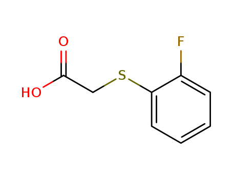 (2-FLUOROPHENYL)THIO]ACETIC ACIDCAS