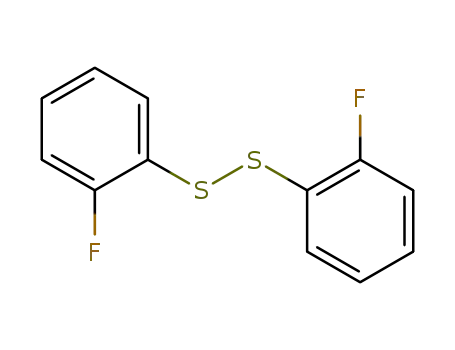 Molecular Structure of 14135-38-7 (2,2'-DIFLUORO DIPHENYL DISULFIDE)