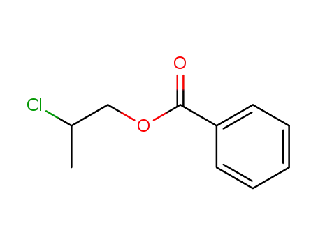 Molecular Structure of 7022-98-2 (1-Propanol, 2-chloro-, benzoate)