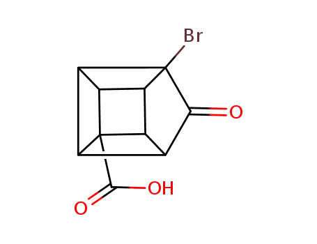 1-bromo-9-oxopentacyclo<4.3.0.02,5.03,8.04,7>nonane-4-carboxylic acid