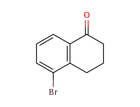Molecular Structure of 68449-30-9 (5-Bromo-1-tetralone)