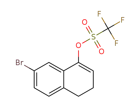 7-bromo-3,4-dihydronaphthalen-1-yl trifluoromethanesulfonate