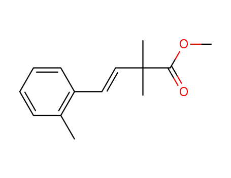 (E)-methyl 2,2-dimethyl-4-o-tolylbut-3-enoate