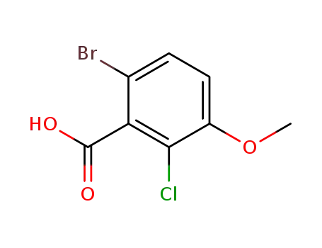 6-bromo-2-chloro-3-methoxybenzoic acid