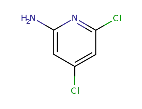 Molecular Structure of 116632-24-7 (2-Amino-4,6-dichloropyridine)
