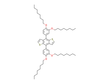 4,8-bis(1,2-bis(octyloxy)-4-phenyl)benzo[1,2-b:4,5-b']dithiophene