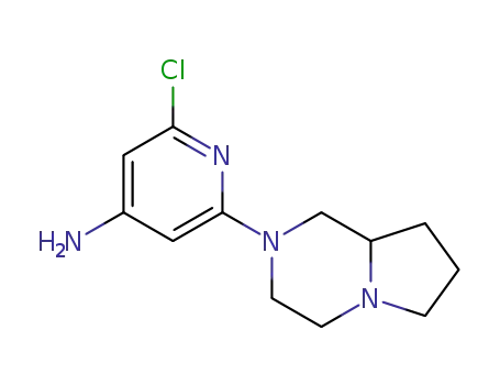 2-chloro-6-(hexahydropyrrolo[1,2-a]pyrazin-2(1H)-yl)pyridin-4-amine